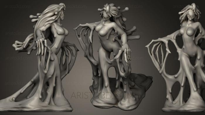 Figurines heroes, monsters and demons (STKM_0141) 3D model for CNC machine